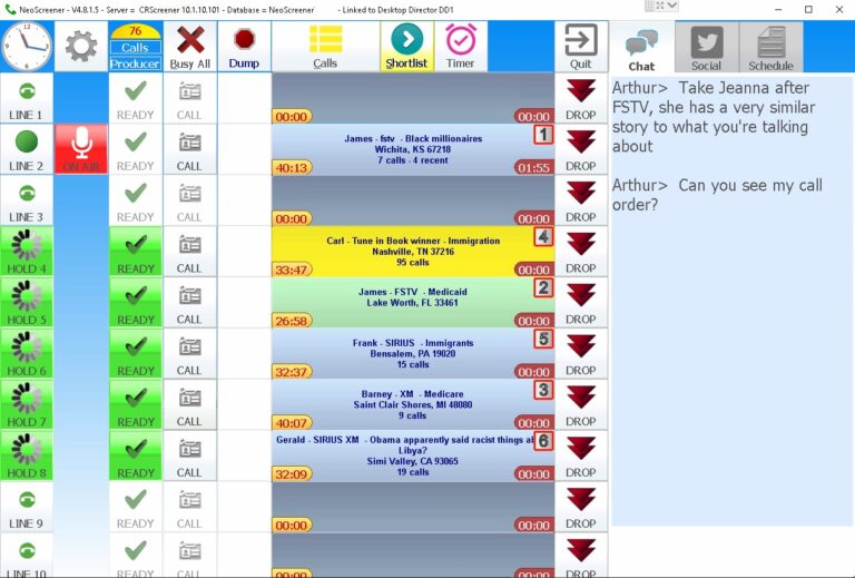 NeoScreener - screen 3